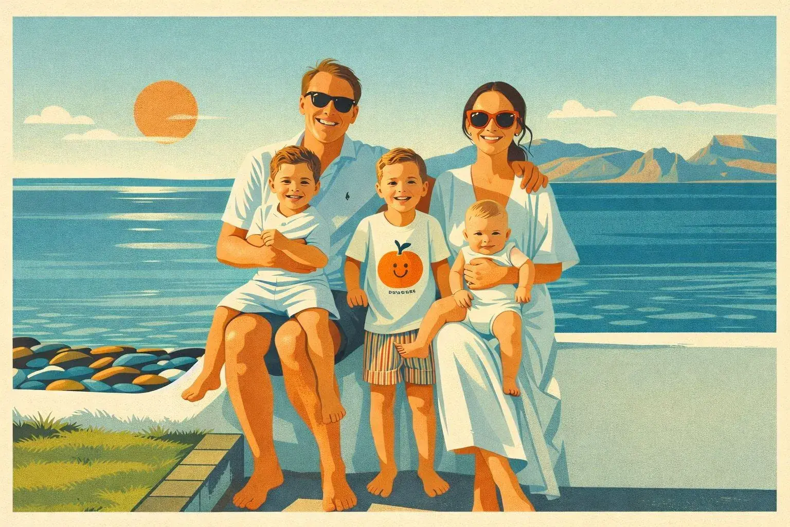 Die Familie hinter Villa Austral — Wurzeln in Flensburg, Paris und Perth, zuhause in Berlin, verliebt in Kommetjie