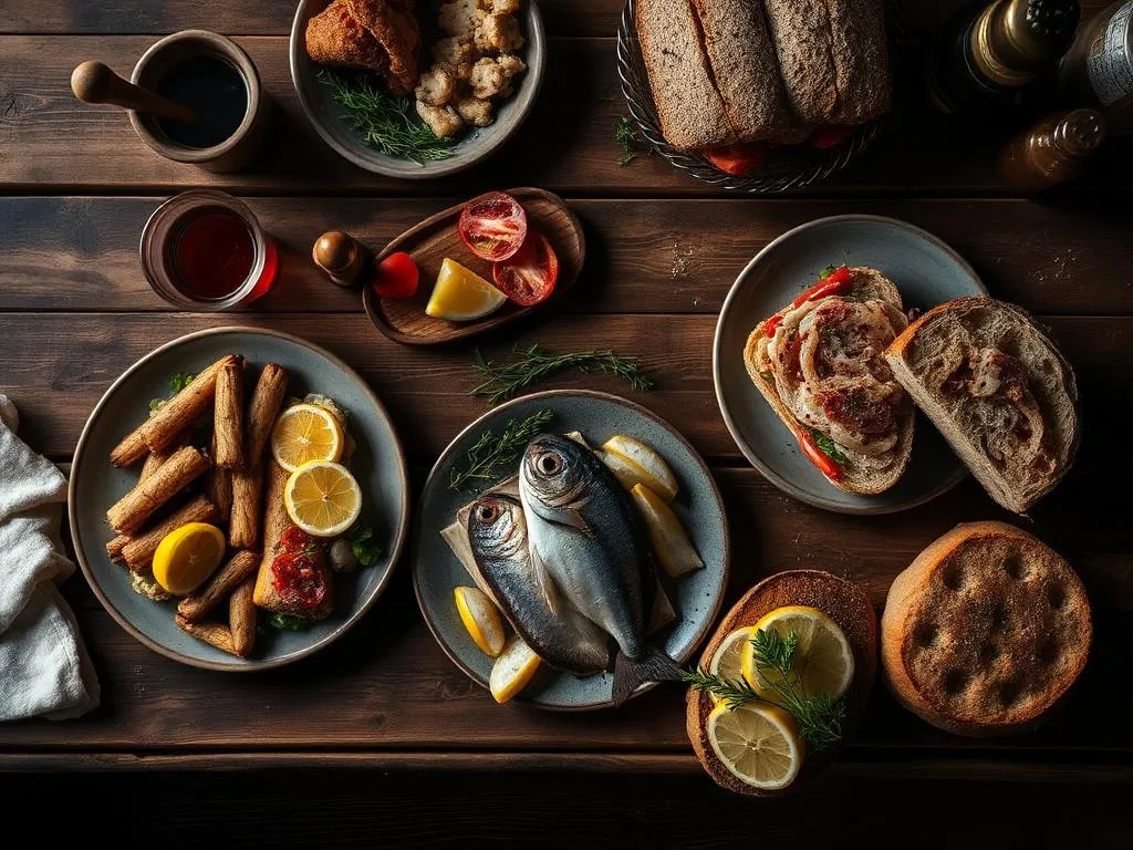 Spécialités régionales de la cuisine du Cap